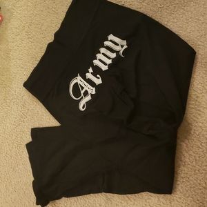 In Your Face Apparel, Small, Black "Army" Yoga pants
